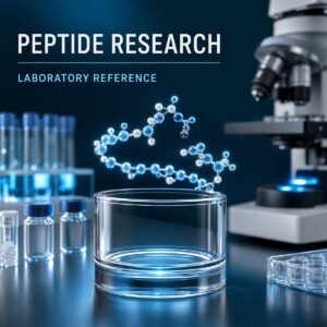 Peptide research laboratory reference