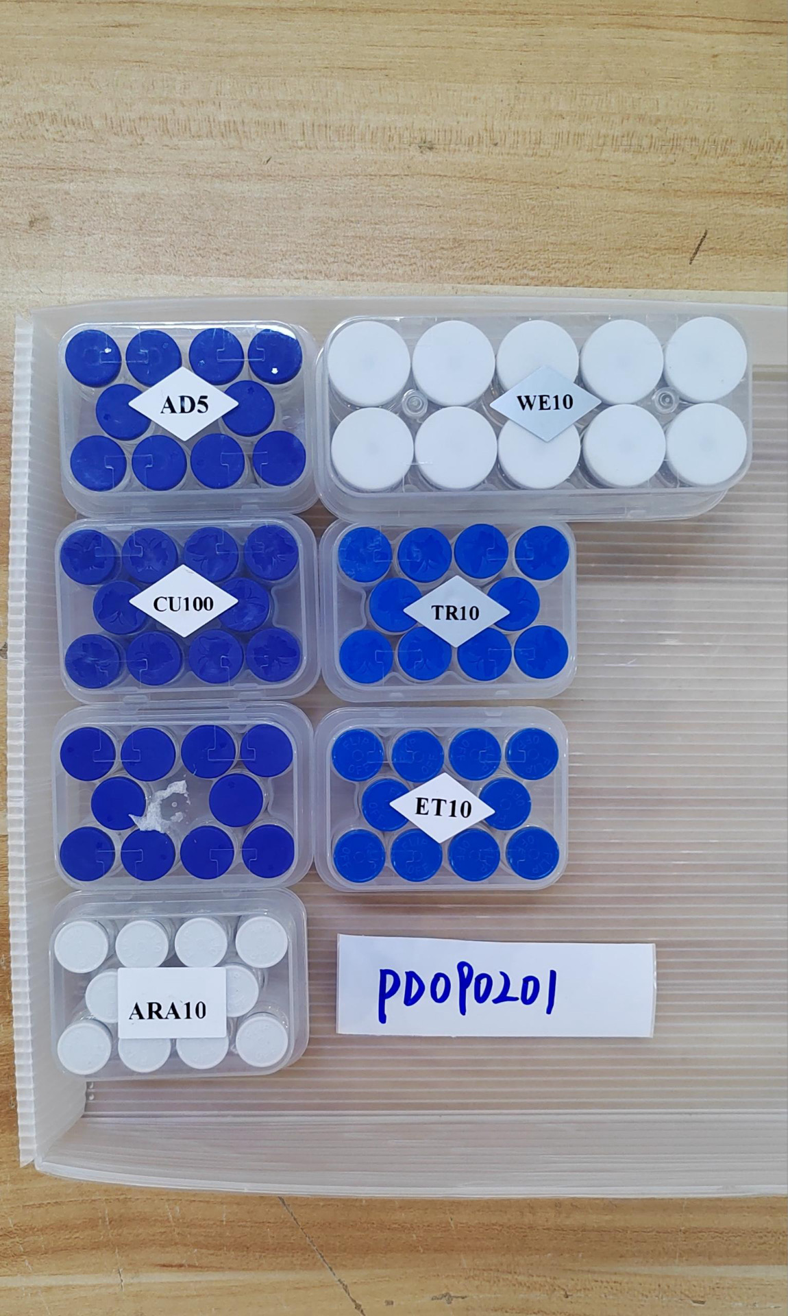 Blue-cap research peptide material 4